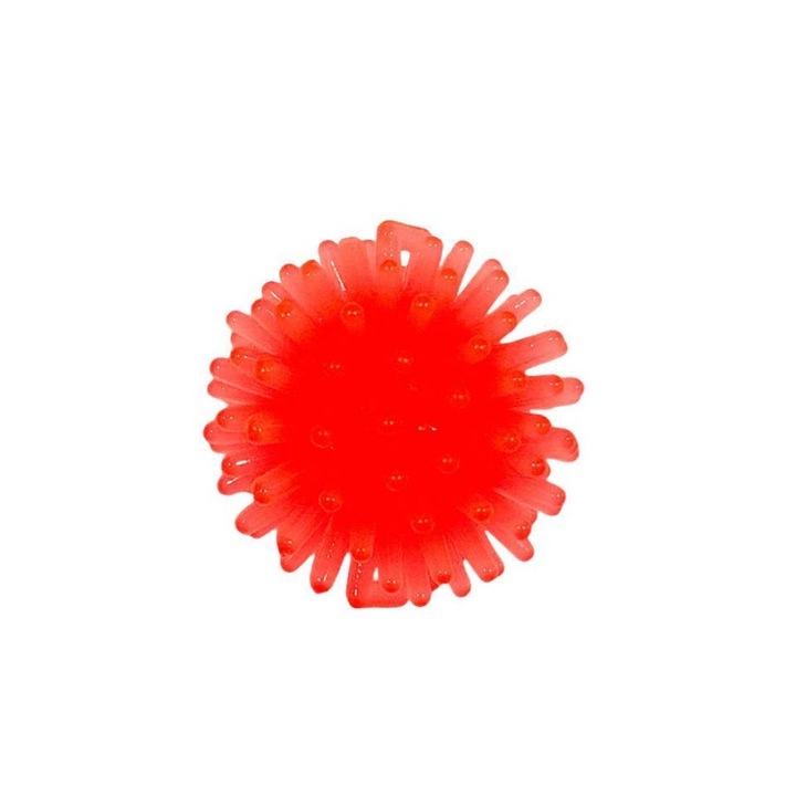 Antistressz játék, ABS, 2,5 cm, piros