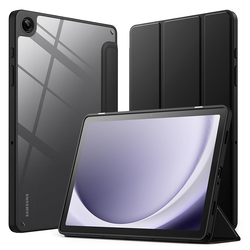 Husa tableta, Chucai, Samsung Galaxy Tab A9 Plus 11", transparent, negru