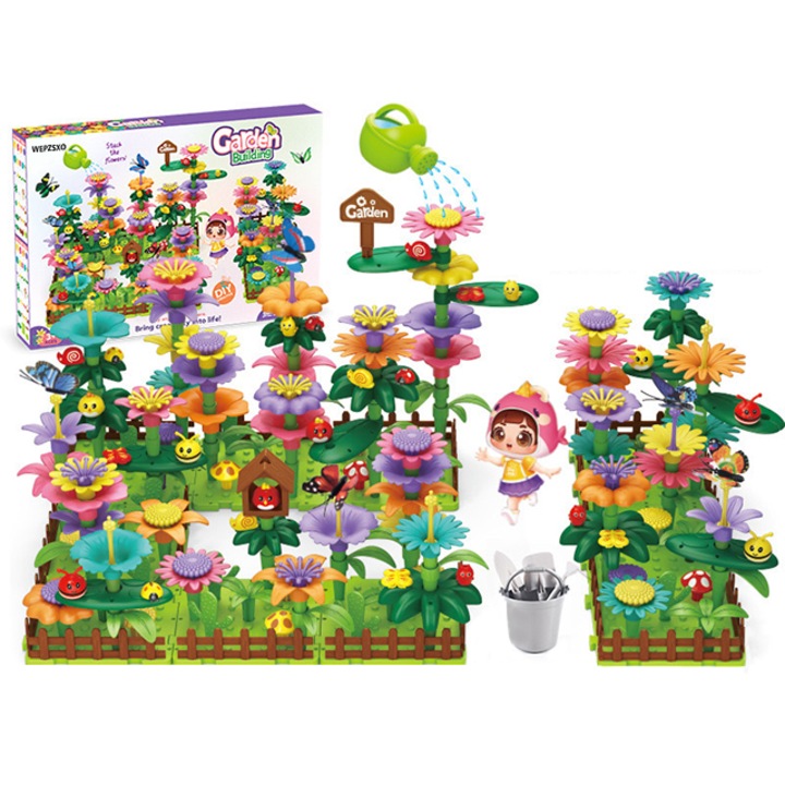 Конструктор WEPZSXO, образователен STEM, 332 части, многоцветен, 3г