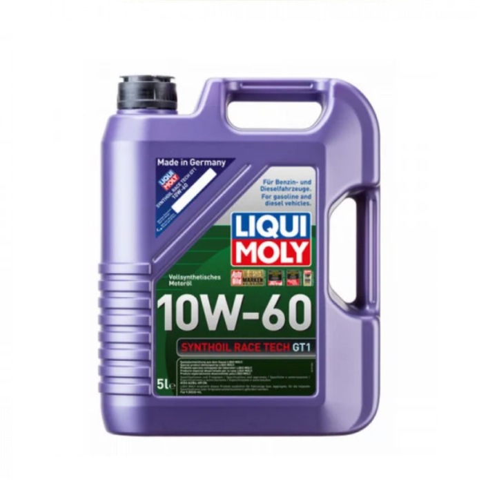 Ulei Liqui Moly Synthoil Racetech GT1 10W60 5 litri