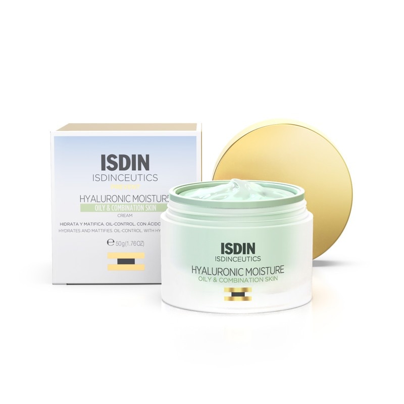 Crema hidratanta pentru ten gras, Isdin, 50 g