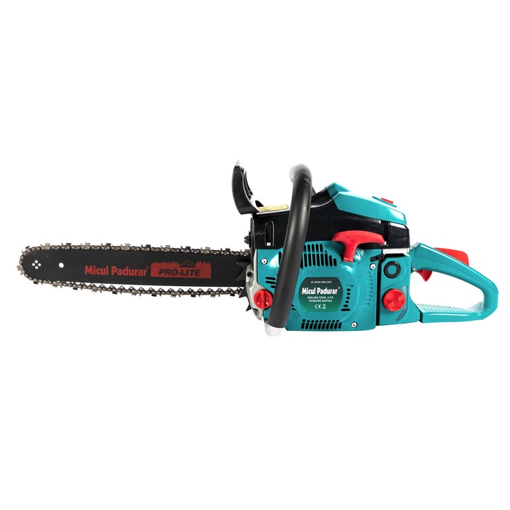 Kis erdészeti láncfűrész, 5500,55 CC, 3 LE, 1 16 hüvelykes penge és 1 lánc, gyorsindítás