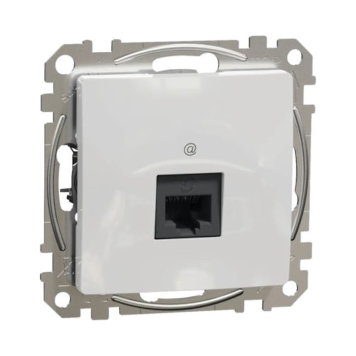Priza Date Rj45 Simpla Schneider Sedna Design Cat5e Utp A, Alb