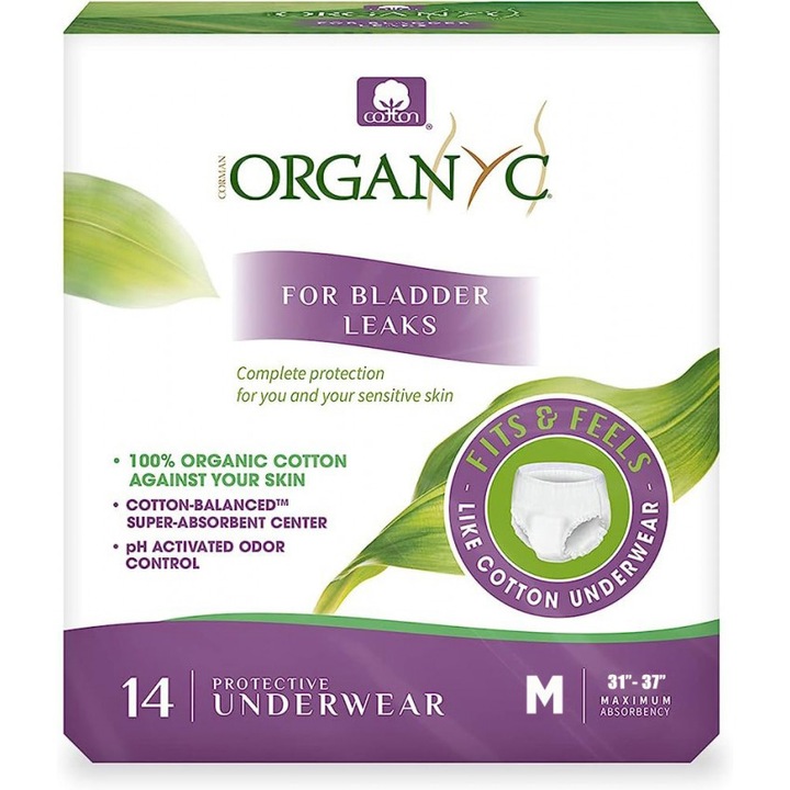 Inkontinencia alsónemű, bugyi típusú, M-es méret, 14 db