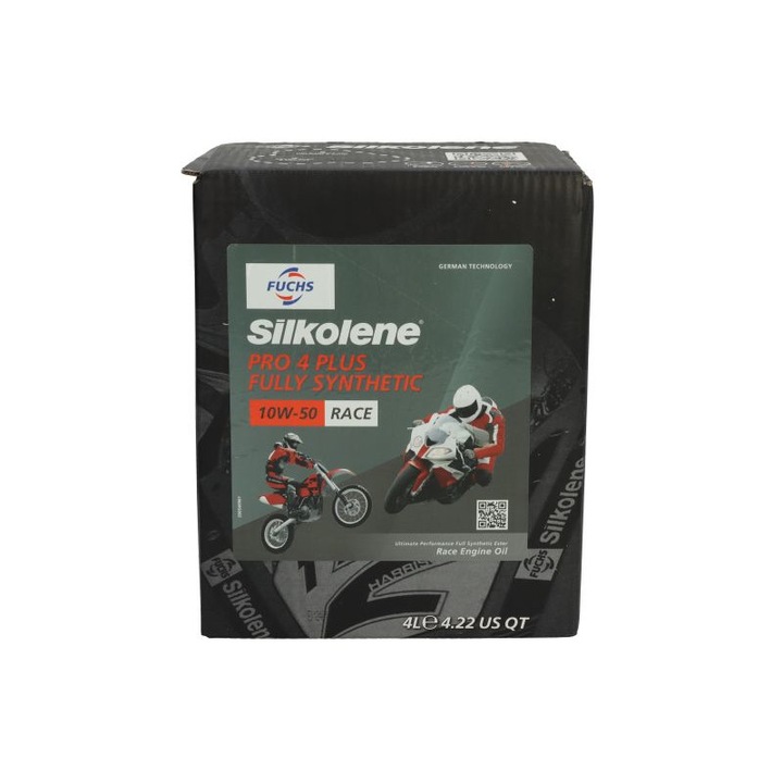 Ulei de motor Fuchs Silkolene Pro 4 Plus Race 10W50 API SL 4L