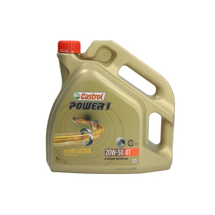 Ulei de motor Castrol Power 1 20W50 4T API SN 4L