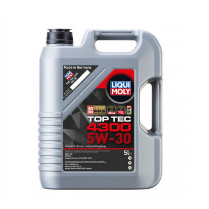 Ulei Motor Sintetic Liqui Moly Top Tec 4300 5W30 5 litri