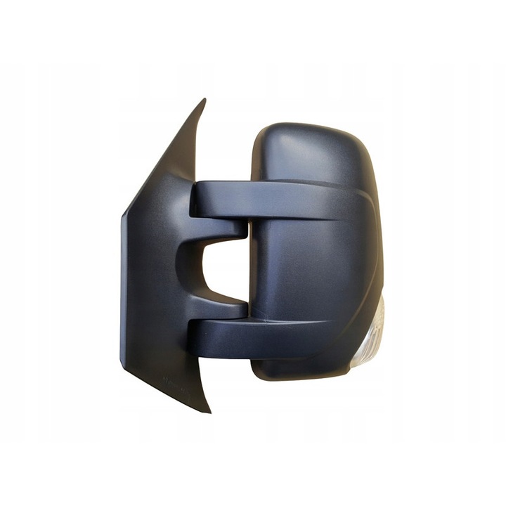 Oglinda Exterioara Stanga Electric, Am Opel Movano 2010-2017, Renault Master 2010-2017, Plastic/Sticla, Negru/Argintiu