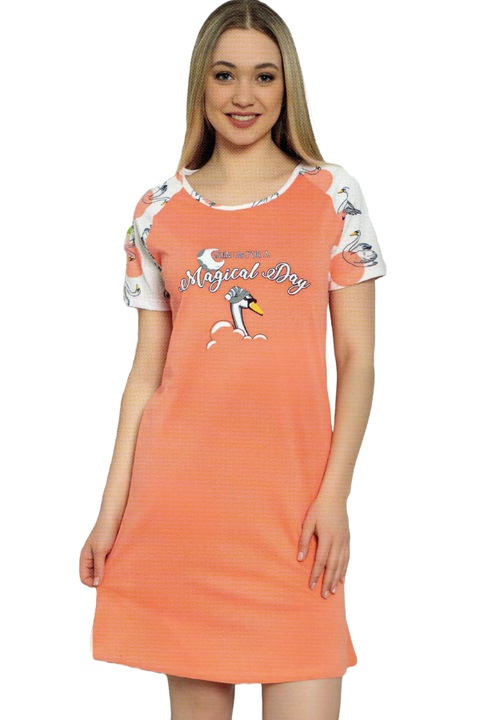 18Otthoni ing / Haloing, 100% pamut, Intenzív narancssárga