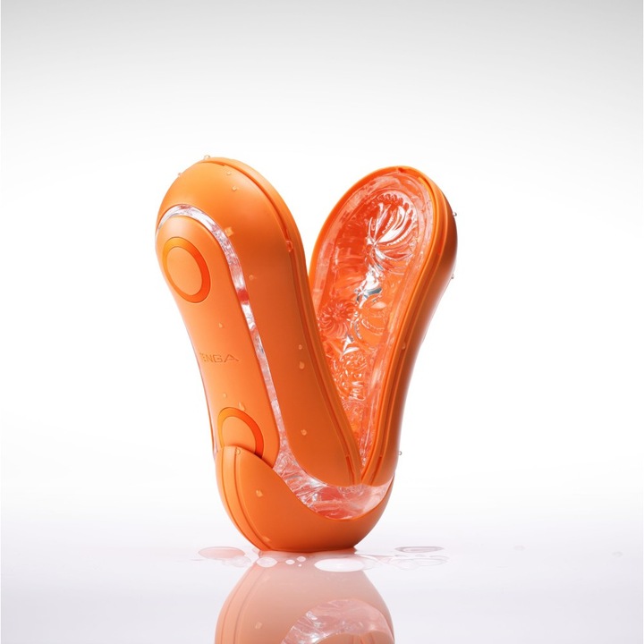 Вагинален мастурбатор Tenga, FLIP ORB Sunset Orange, 16-20см