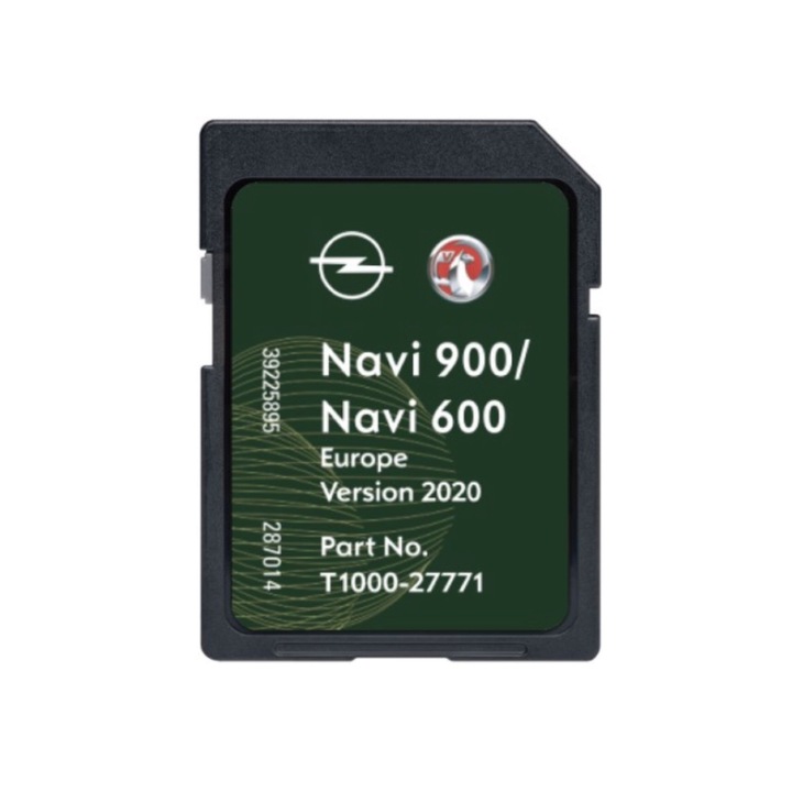 Card navigatie SD Opel Navi600 Navi900 Astra J, Insignia, Cascada, Mokka, Zafira C Europa-Romania ultima editie 2020