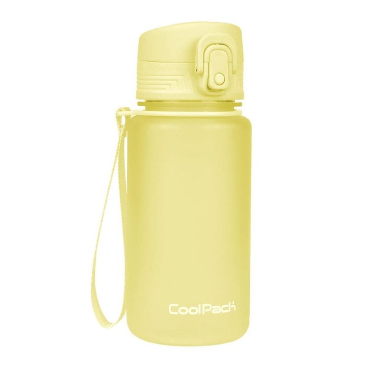Бутилка за вода CoolPack Brisk Powder yellow, 400 ml, Жълт