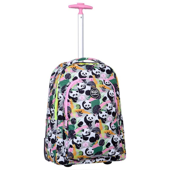 CoolPack gurulós iskolatáska ALAN - Panda Gang