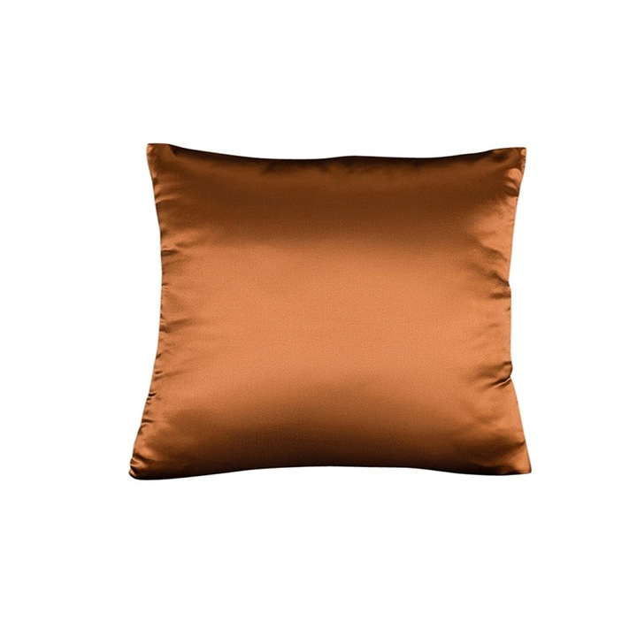 Калъфки за възглавници, Черница, 100% естествена черничева коприна клас А, 70 x 80 см, Цип, Мед