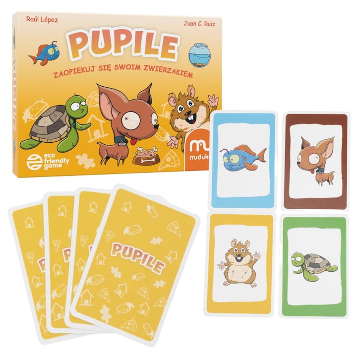 Joc De Societate, Muduko, Animale De Companie. Aveti Grija De Animalul Dumneavoastra De Companie. Joc De Carti De Familie, Pentru Familie