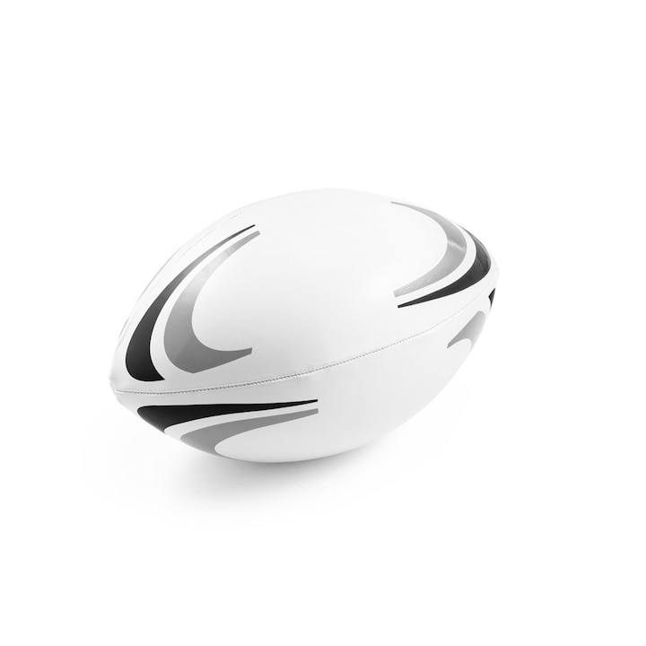 Rögbilabda szürke és fekete színben, 3-as méret, dalimag