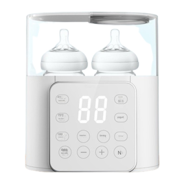 Стерилизатор и нагревател за бутилки, Електрически, Мултифункционален 6 в 1, Бързо приготвяне, Размразяване на храна
