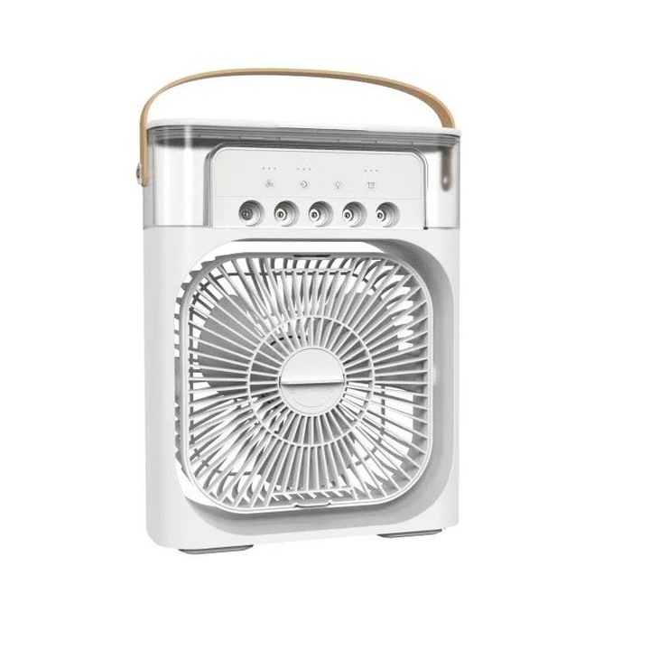 Вентилатор за овлажнител VAPair Chilla, 5 настройки за пръскане, 7 цветни LED светлини, бял цвят