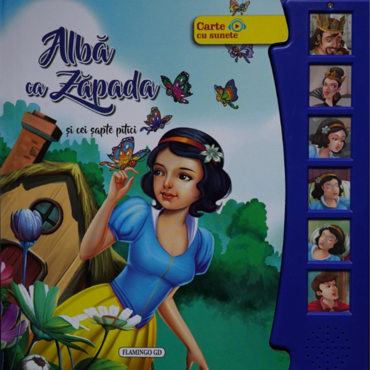 Снежанка и седемте джуджета със звуци, издателство Фламинго