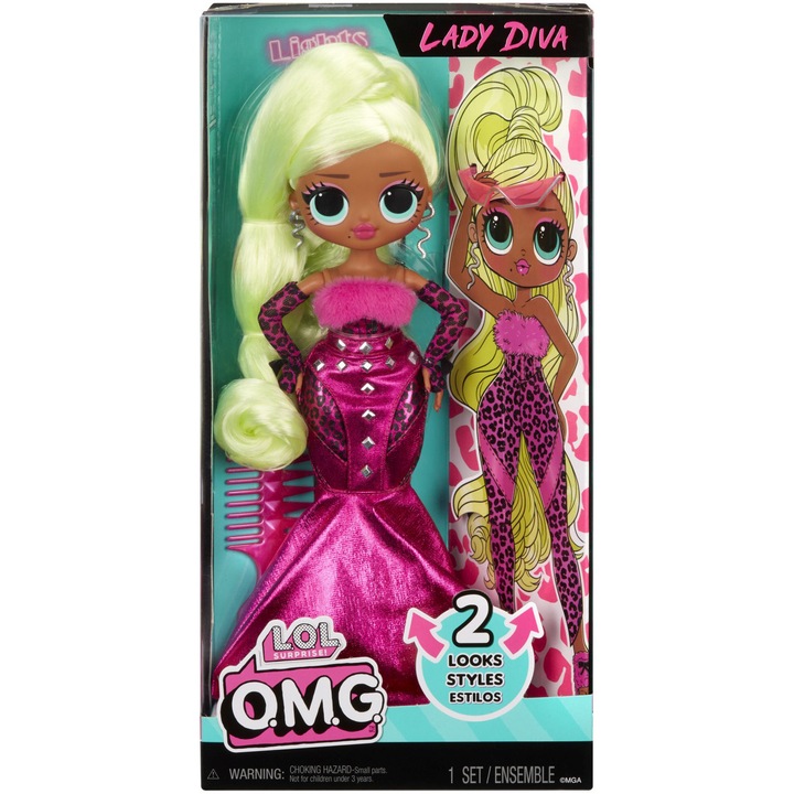 Кукла Fashionista L.O.L. Surprise! O.M.G. - Lady Diva, С аксесоари