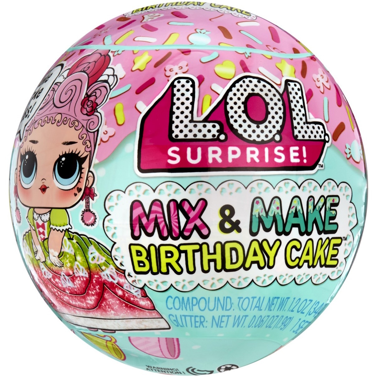 Papusa L.O.L. Surprise! seria Mix&Make Birthday Cake