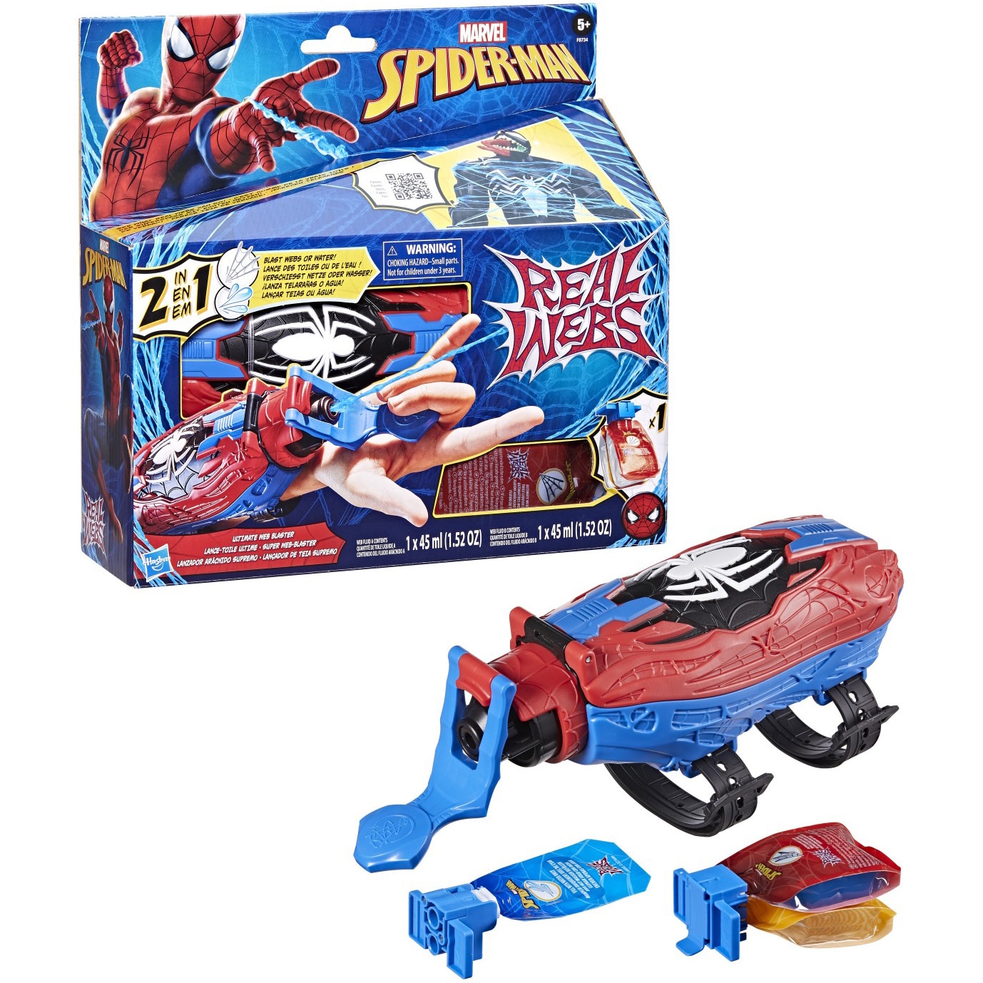 Blaster Spider-Man - Ultimate Web - eMAG.ro