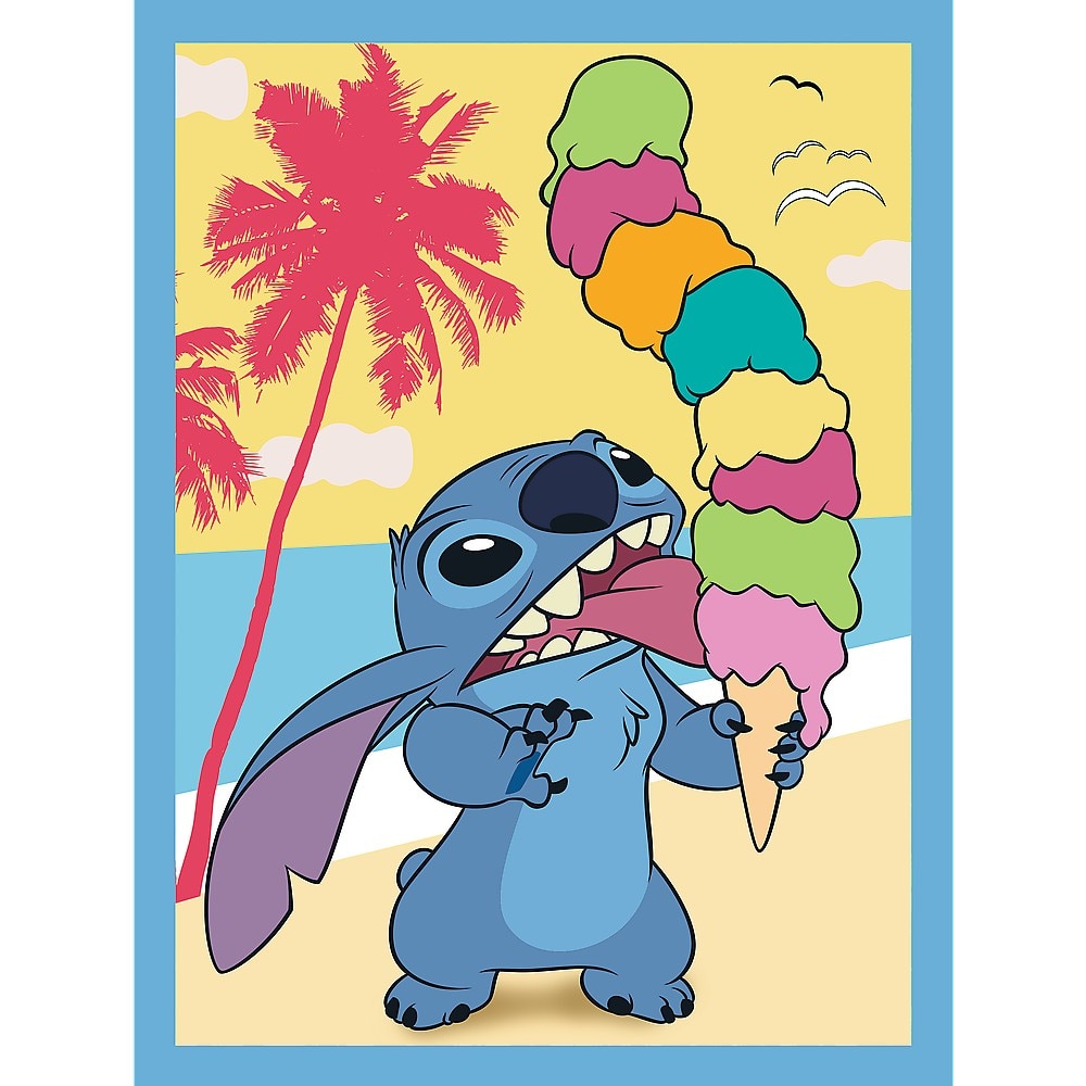 Puzzle Trefl 2 in 1 Memo - Disney Stitch Lilo - eMAG.ro