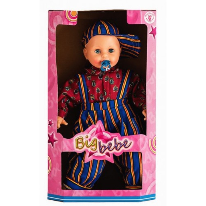 Papusa BigBebe Aradeanca fata 60 cm