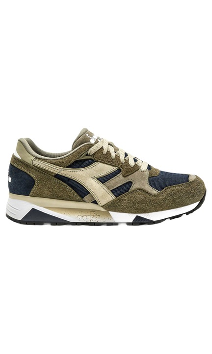 Мъжки спортни обувки, Diadora, N9002 Winter, Материал кожа, Каки