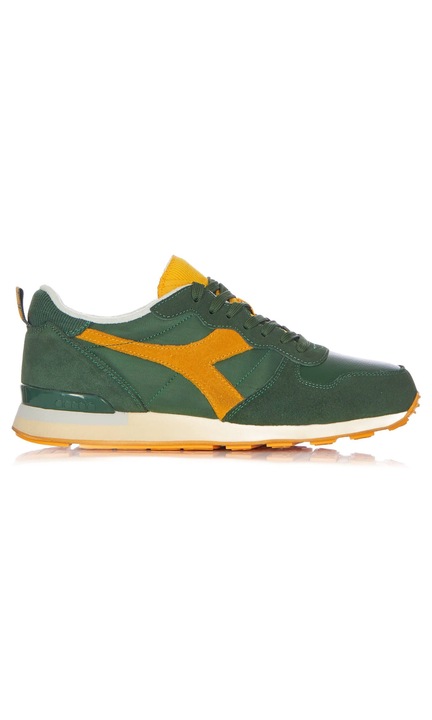 Мъжки спортни обувки, Diadora, Camaro Icona, Материал Кожа/Текстил, Зелен, 40