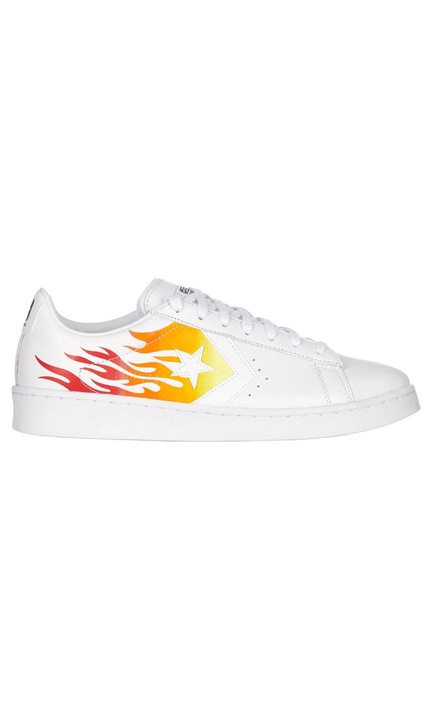 Спортни обувки унисекс, Converse, Pro Leather, Материал кожа, модел Flacara, Бял