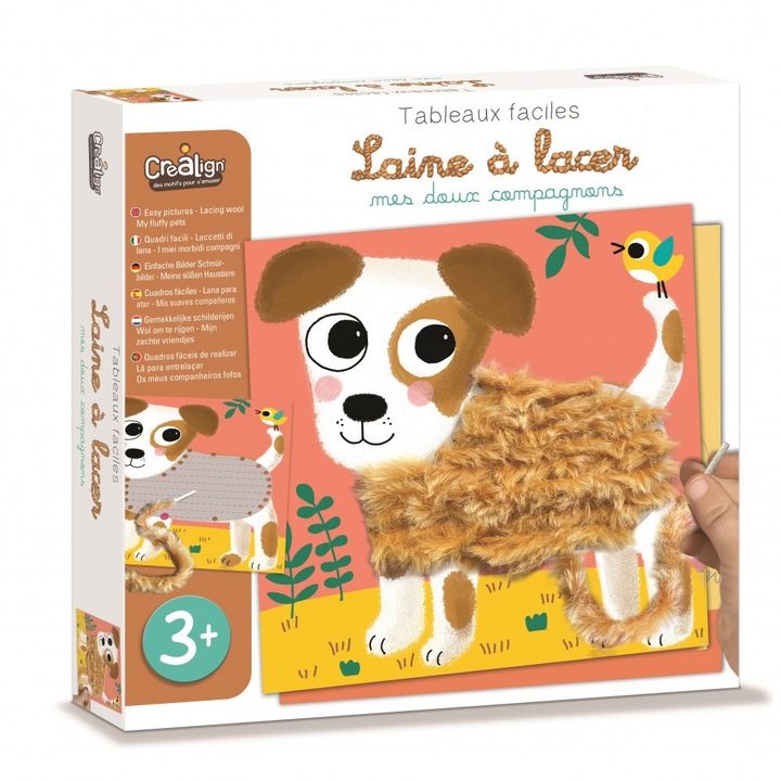 Мека творческа играчка с връзки, Pets CreaLign