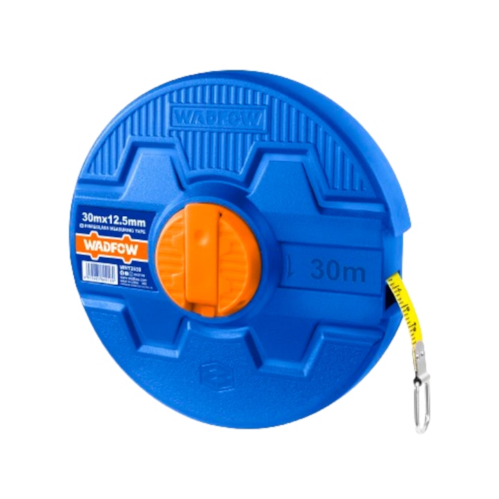 Ruleta Wadfow, fibra de sticla lungime 30m, latime 12.5mm