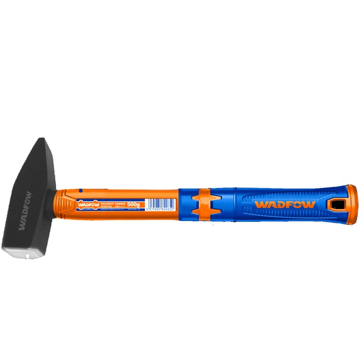 Ciocan de lacatuserie Wadfow, otel carbon, maner fibra de sticla, 500g