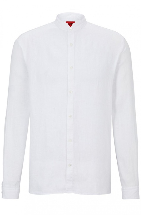 Férfi ing Elvory, HUGO, In, Fehér