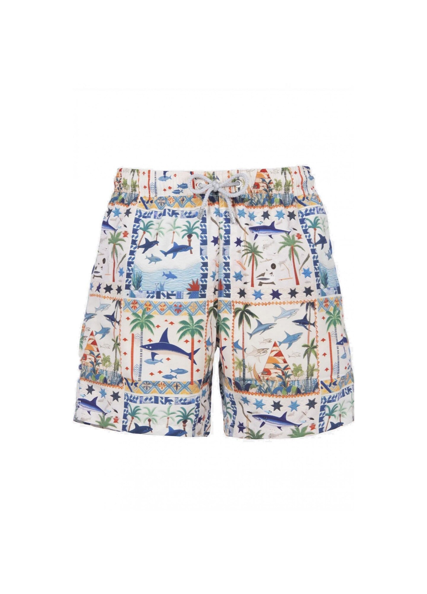 Мъжки бански костюм MC2 Saint Barth, полиестер, многоцветен, L