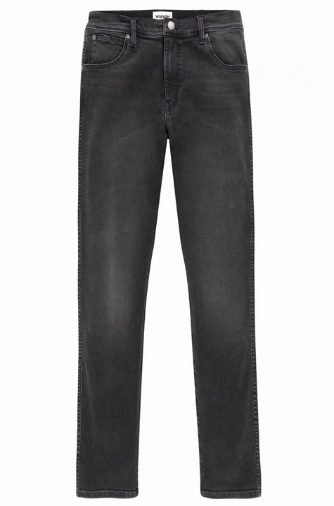 Мъжки дънки Texas, Wrangler, Памук/Еластан, Черни, Черен