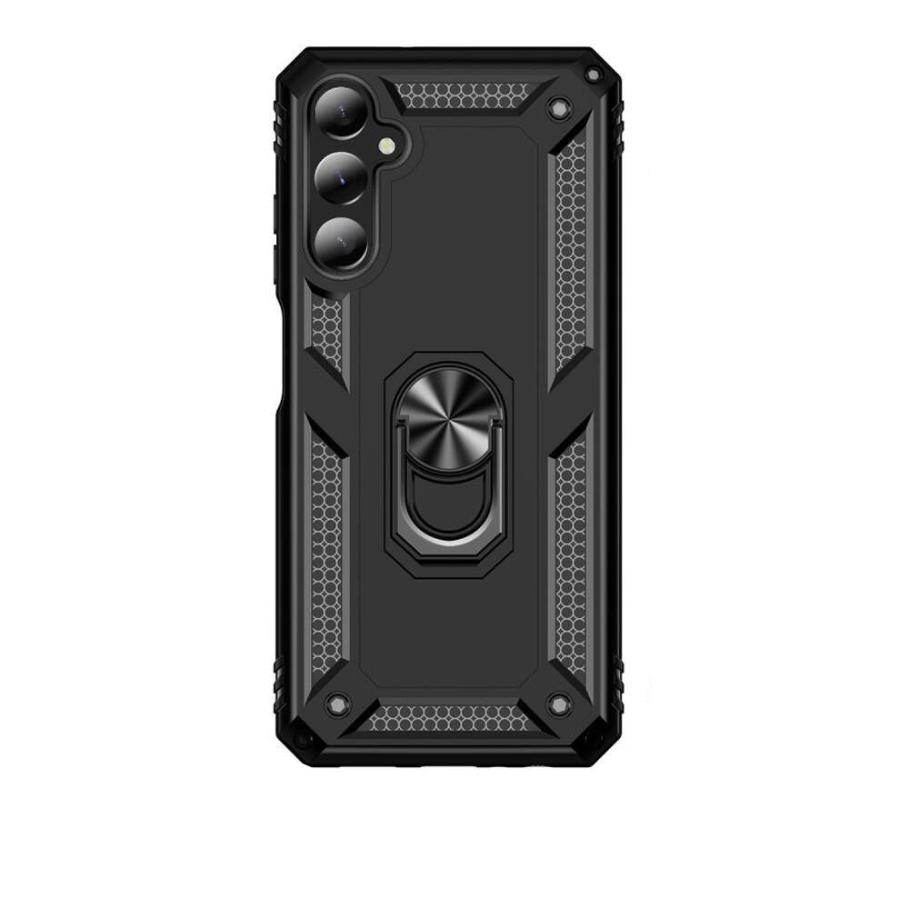 Husa Compatibila cu Samsung Galaxy A54 5G, Ring Armor, Anti-Shock, Protectie Camere, Negru, Atlas