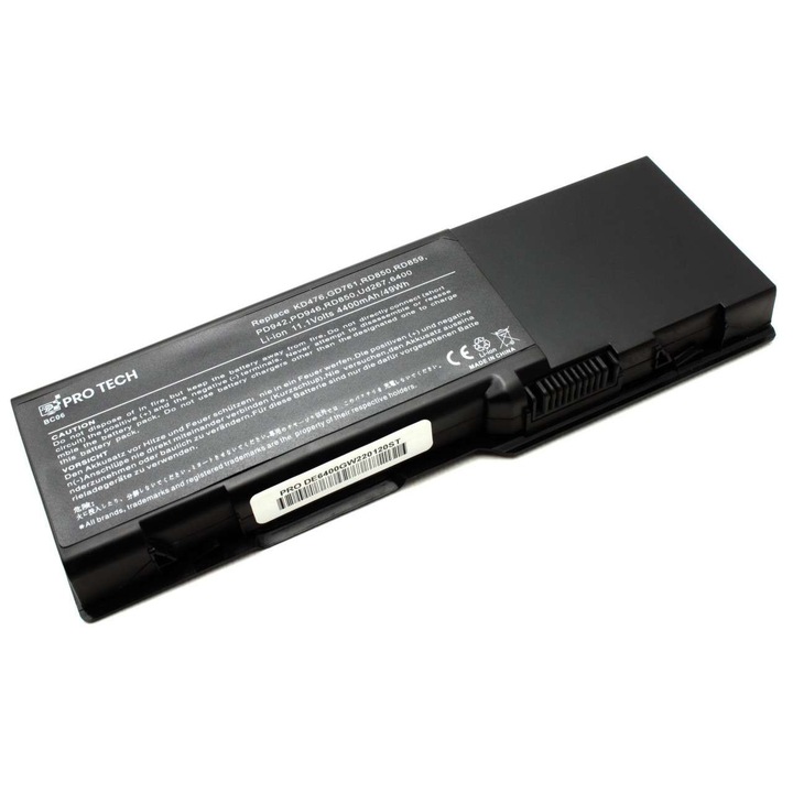 Dell akkumulátor GD761 Inspiron 1501 6400 E1505 JN149 KD476 Latitude 131 131L Vostro 1000