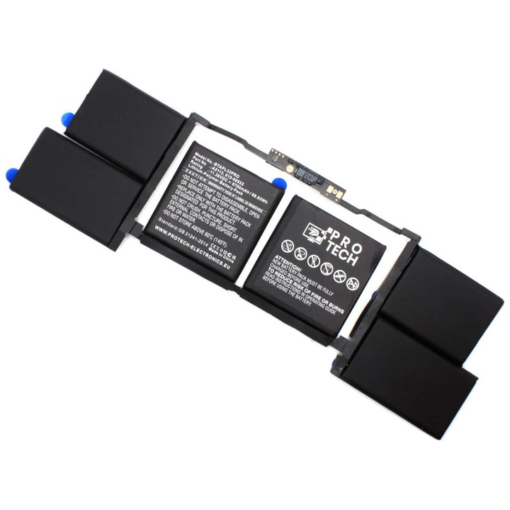 Akkumulátor Apple A2113 Protech kiváló minőségű csere Macbook Pro Retina 16 A2141 2019-hez
