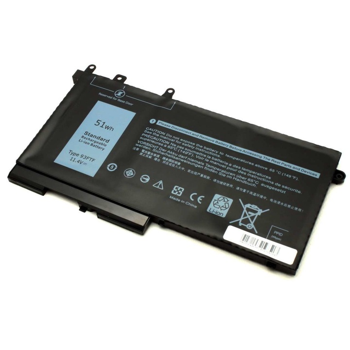 Батерия за Dell 93FTF D4CMT Latitude 5280 5290 5480 5495 5580 5590