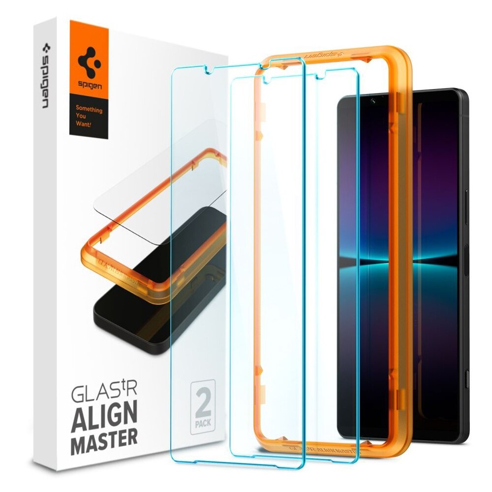 Spigen Glass tR AlignMaster 2 Pack - Sony Xperia 1 VI