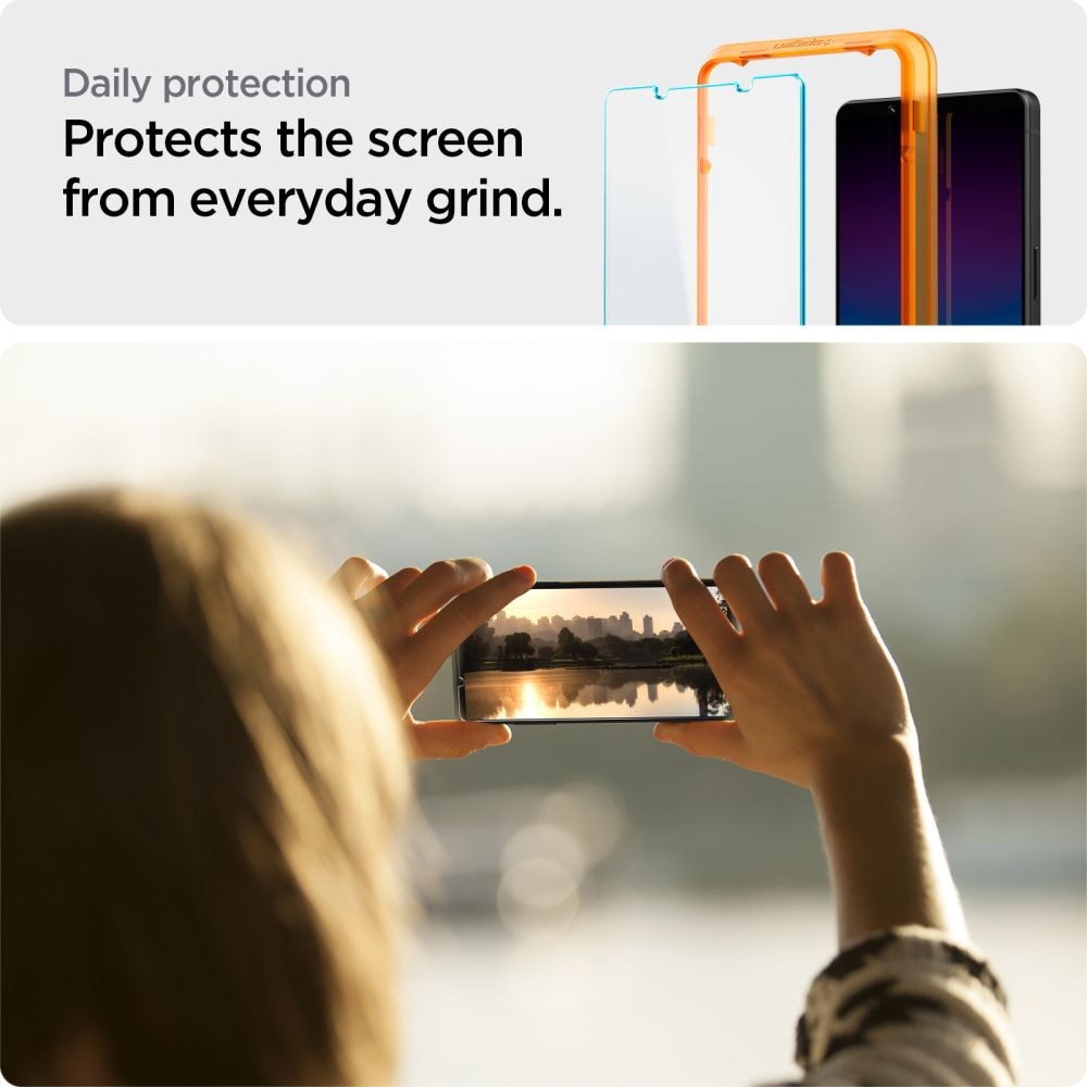 Spigen Glass tR AlignMaster 2 Pack - Sony Xperia 1 VI