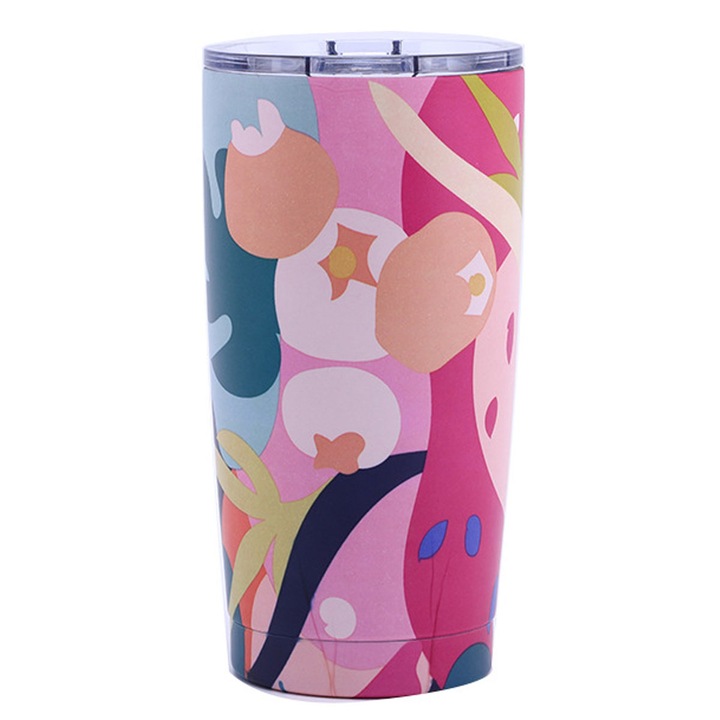 Cana termica, moderna, multicolor, inox