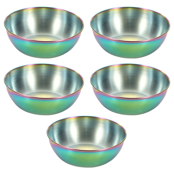 5 db-os tollkészlet, Jormftte, rozsdamentes acél, 8.2cm, többszínű