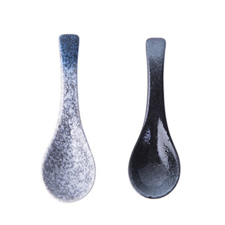 Set 2 Linguri Ceramice Multicolore 13.5x4cm