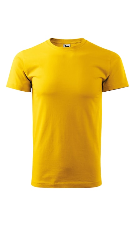 Tricou barbati, Malfini, Bumbac, Galben, L