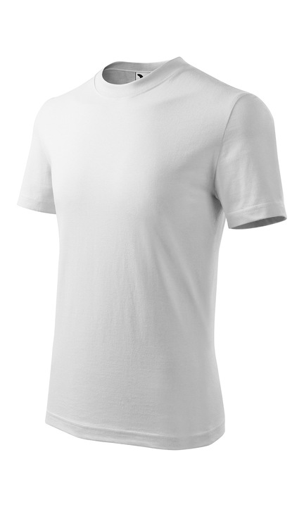 Tricou barbati, Malfini, Bumbac, Alb, Alb