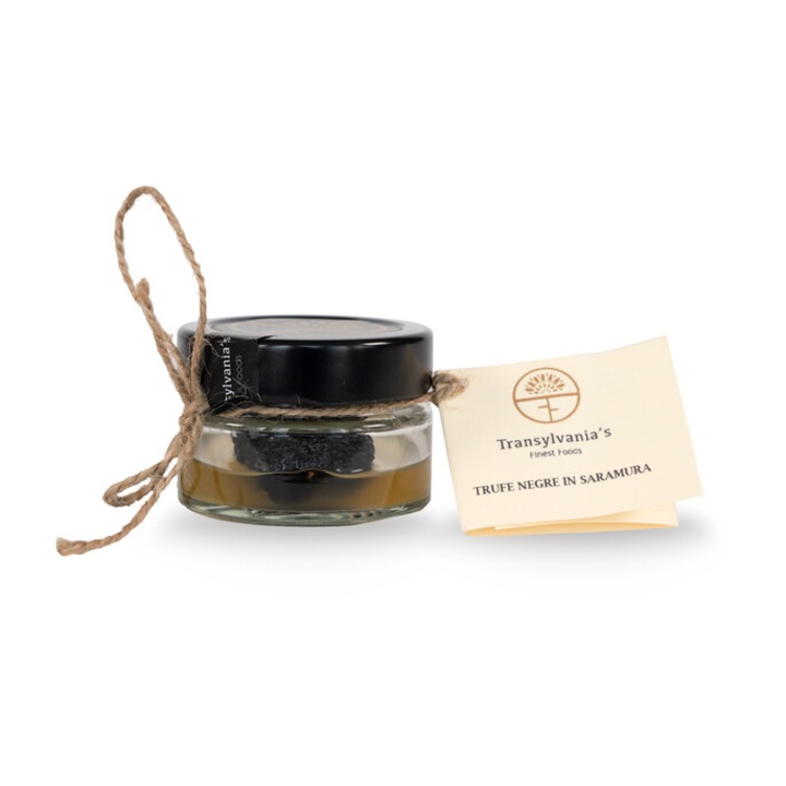 Trufe negre in saramura, 34g, Transylvania's Finest Foods