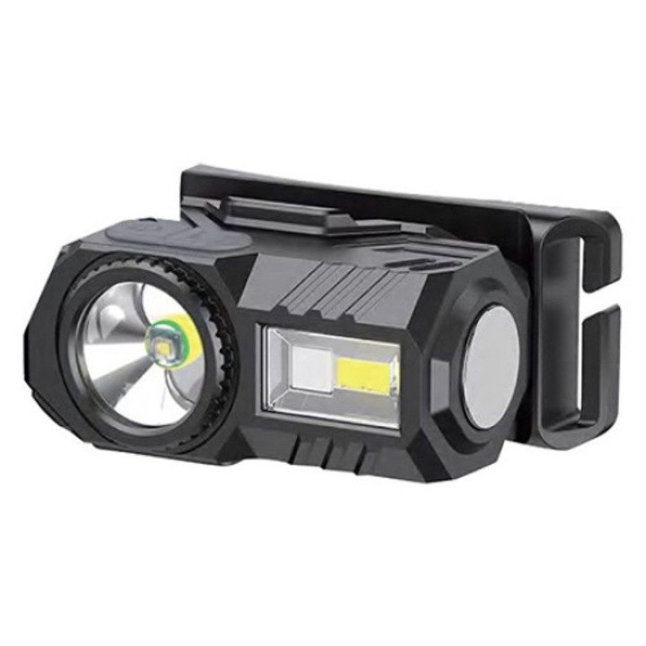 3W RGB IP43 LED челник с батерия